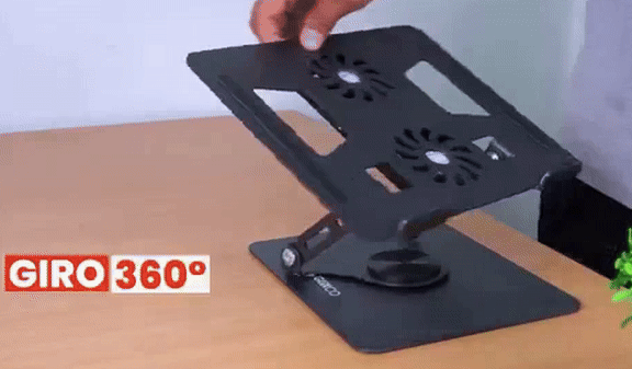 💻🔥DÚO TECH: Cooler Doble + Soporte Plegable😎📲